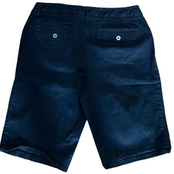 Black Jones New York Stretch Shorts - Size 6 - Picture 3 of 3